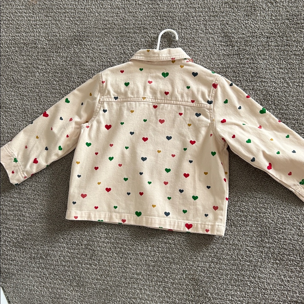 Kids Heart Print Jacket from Konges Sløjd - Picture 6 of 6